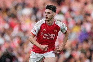 百家乐网址-欧冠单场对阵皇马任意球双响，赖斯是赛事历史第二人